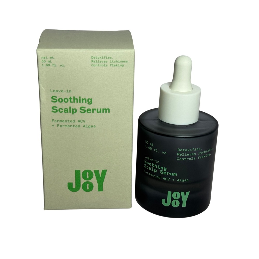 Soothing Scalp Serum Jooy 1.69 fl oz Size ACV Algae Detox Vegan Flake‎ Control